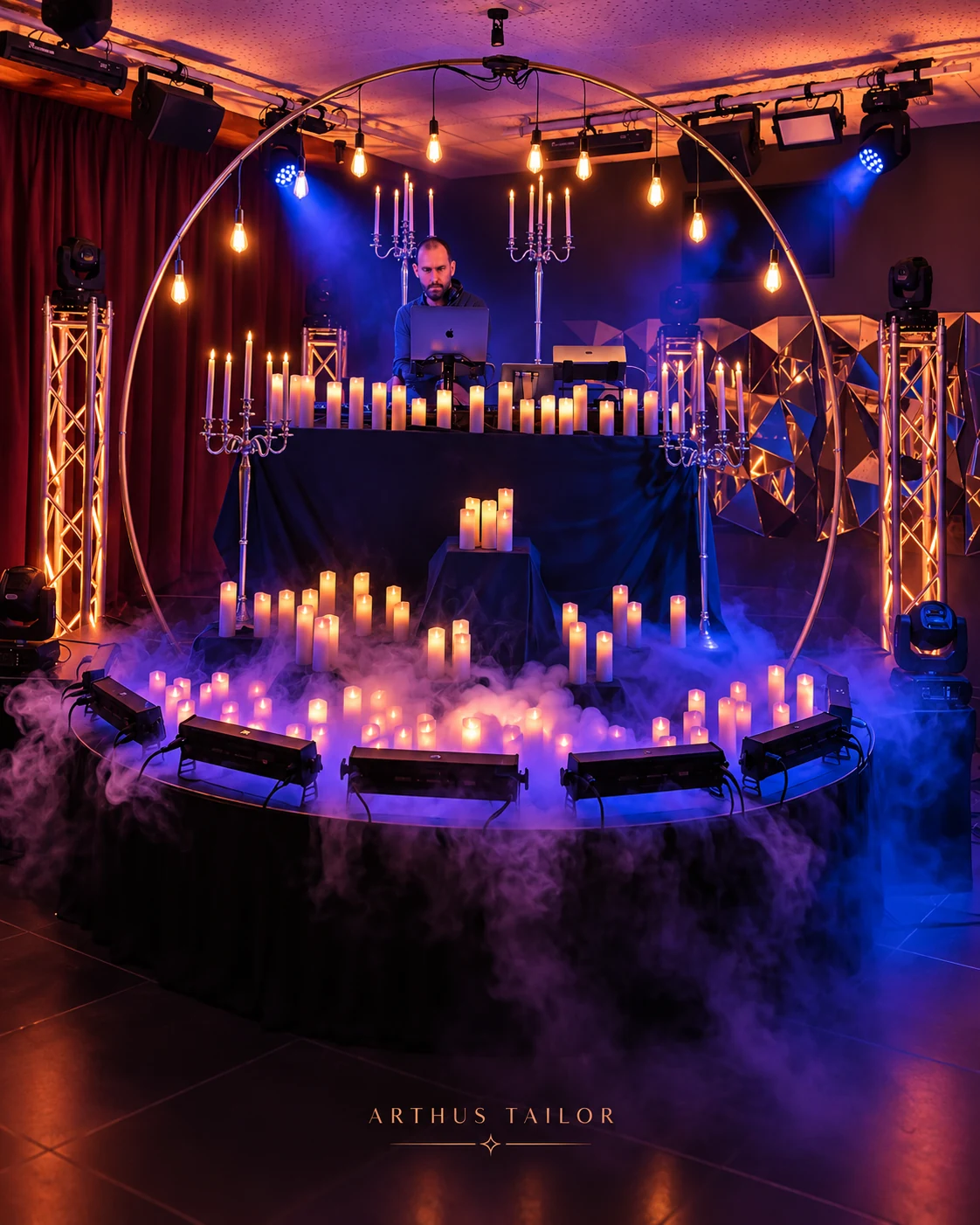 ARTHUS TAILOR immersive staging and light design